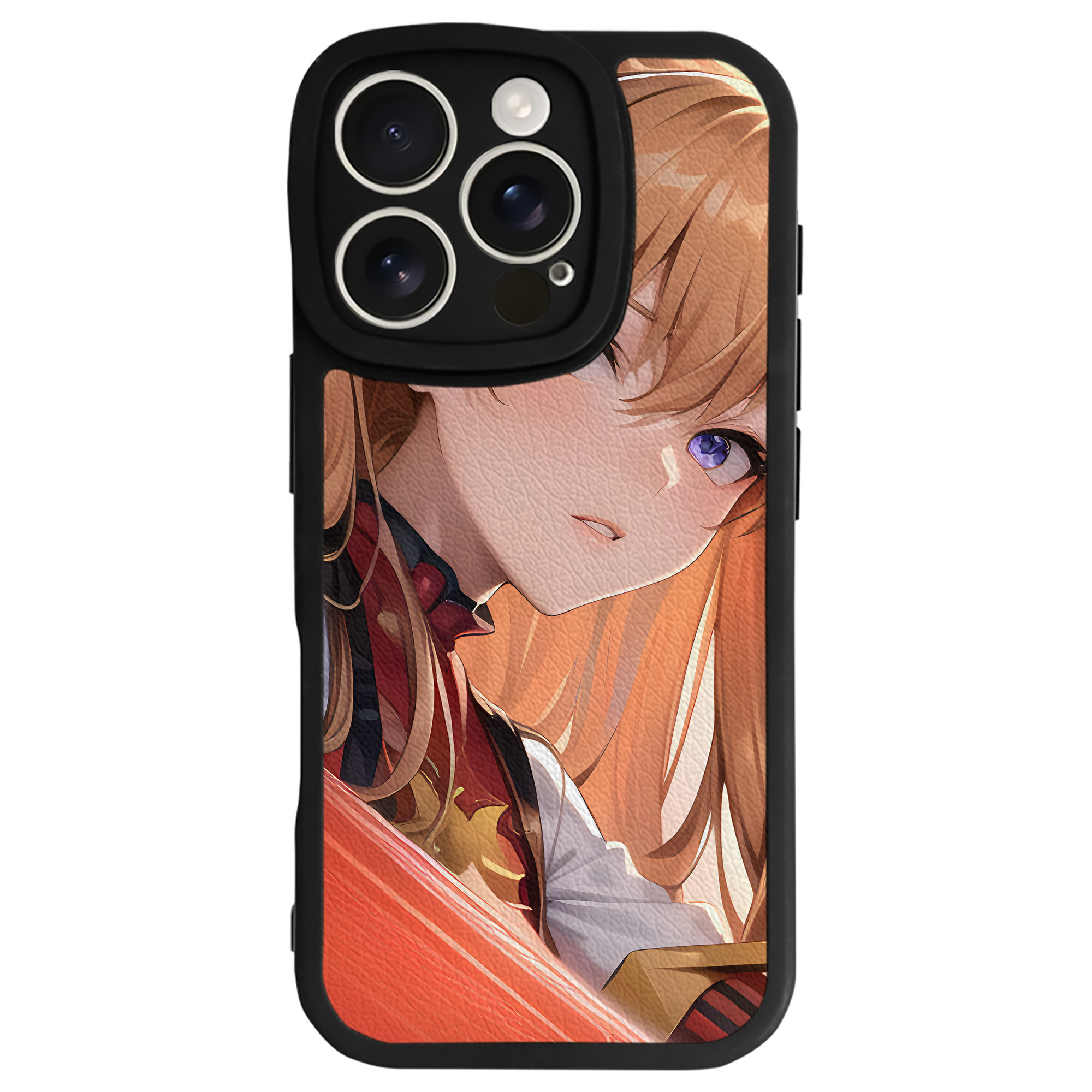 （画像用） EVA 新世紀エヴァンゲリオン 【iPhone 16シリーズ対応】シリコンスマホケース（レザー調） 材質：シリコン
